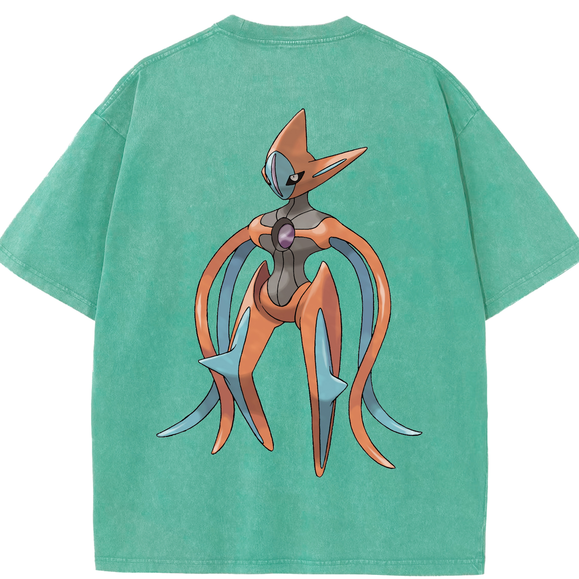 （画像用） ポケットモンスター Pokémon 綿100% ヴィンテージ風 半袖Tシャツ（背面プリント）